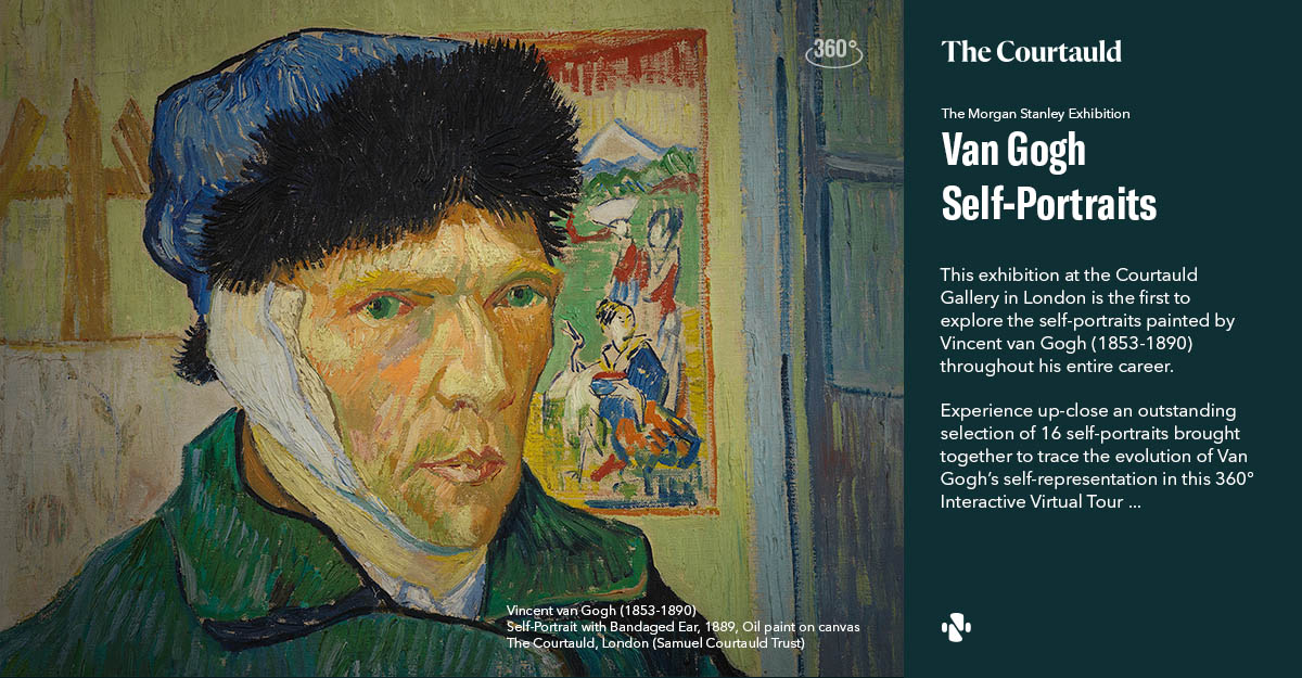 Van Gogh Self-Portraits at The Courtauld